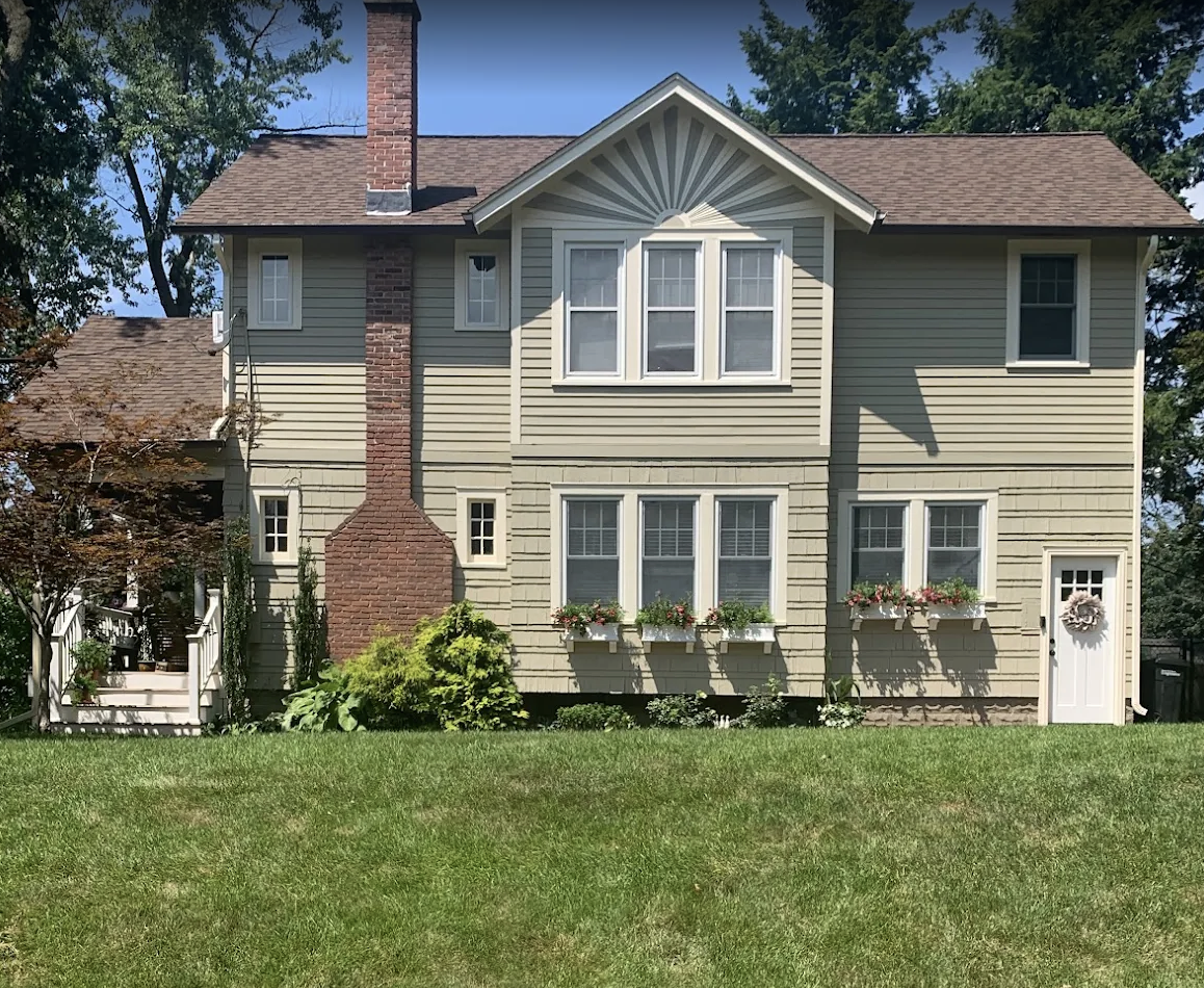 Exterior after painting — completed project