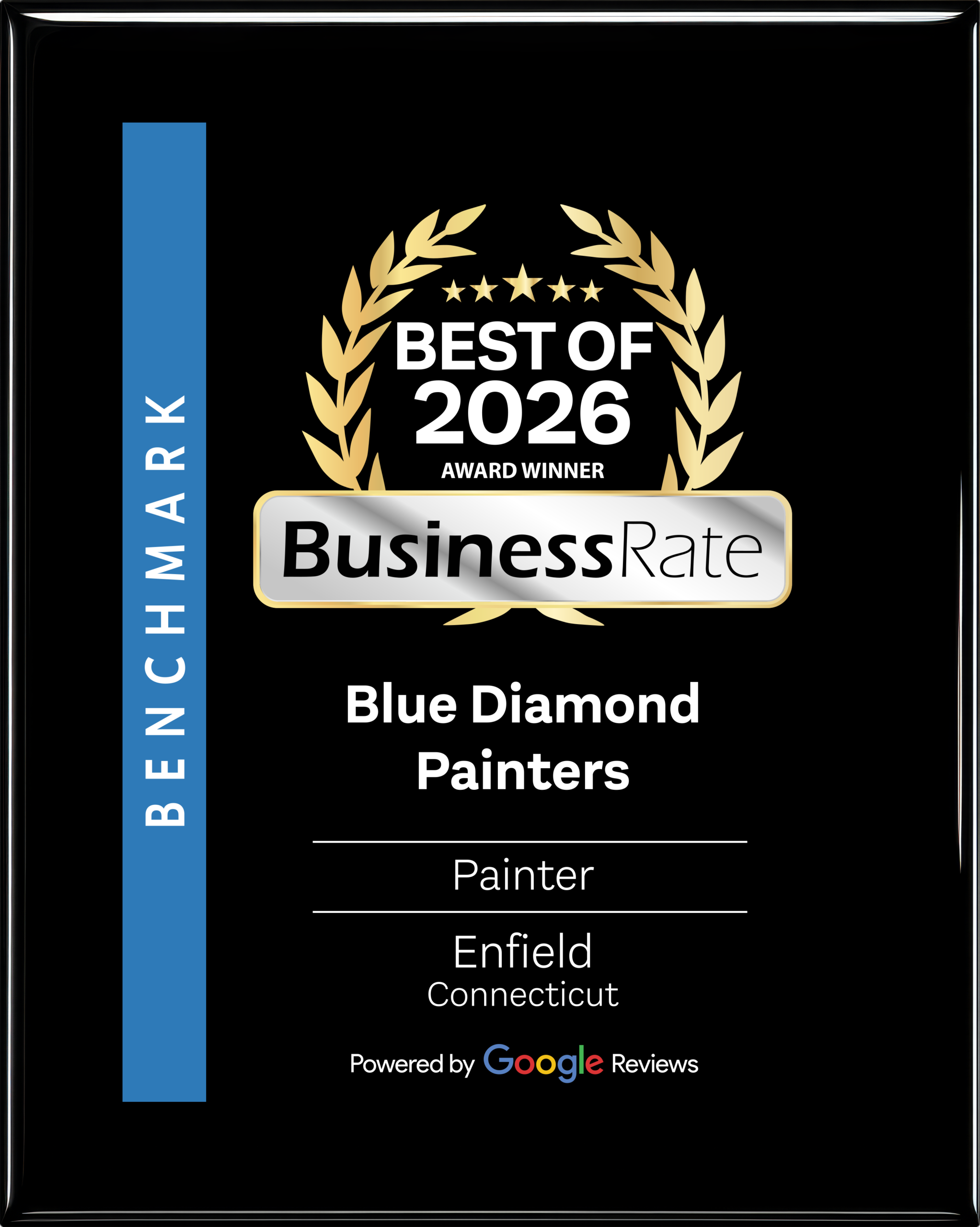 Best of 2026 Award Winner — Painter Enfield CT — Blue Diamond Painters